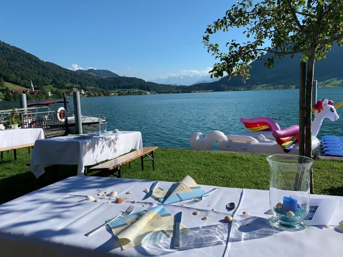 Hotel - Restaurant Eierhals Am Aegerisee Oberägeri Екстериор снимка